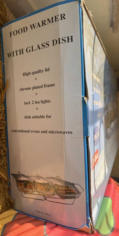 Food warmer dishes