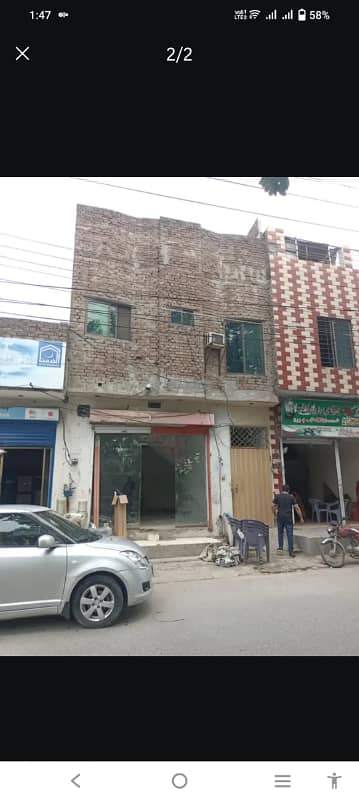 2.5 marla upper portion Lasani Pully Sargodha road for rent