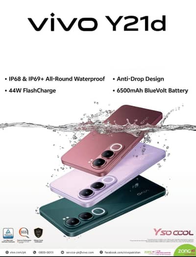 vivo Y21D water  Prof