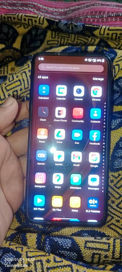 OnePlus 7pro 8+8=16 gb256 PTA approved exchange possible