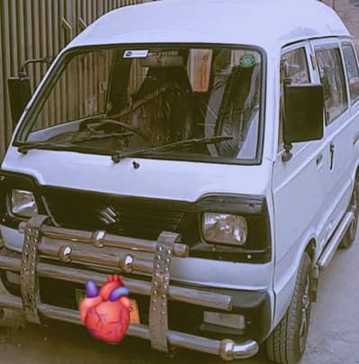 Suzuki bolan green scheme carry Dabba