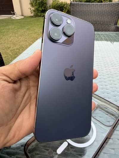 Iphone 14 Pro Max Pta Approved with Box and Cable