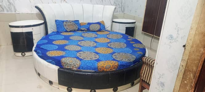 Round Shape home Used Bed for sale