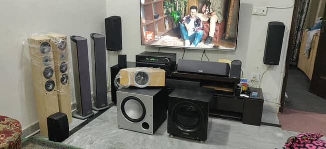 Klipsch,JBL,Denon,Onkyo,Polk Audio,Harman Kardon,Subwoofer,Speaker,Kef