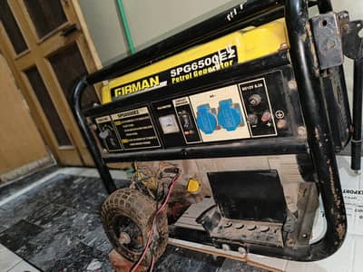 GENERATOR|Firman 5Kva PETROL+GAS generator
