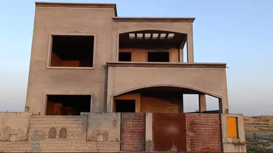 Grey Structure Villa For Sale In Precinct-6, Bahria Town Karachi Lowest Price!