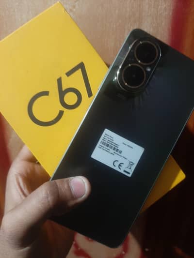 Realme C67 With Box & Original Charger 8+8 gb ram 128vb rom
