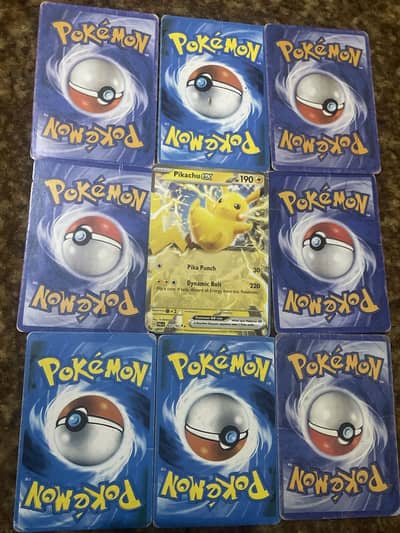 Pokemon card pikachu