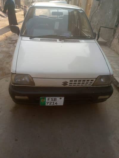 Suzuki Mehran Modal 2003 White Color