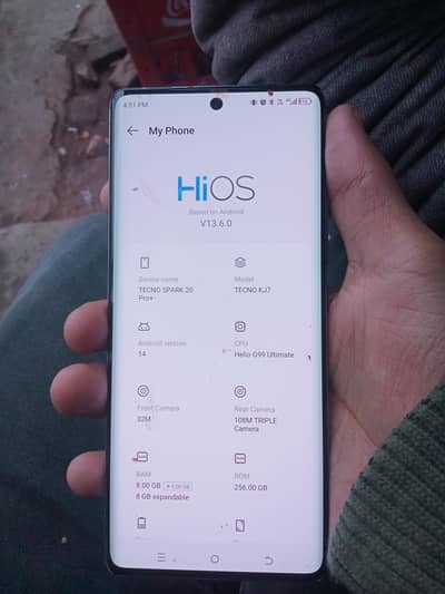 Tecno spark 20 pro plus