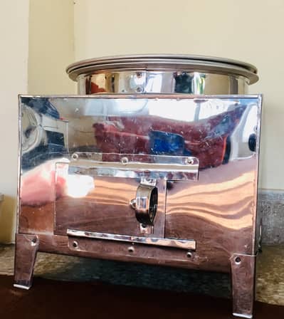 New steel box fryer