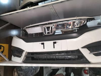 honda civic 2017 to 2021 model front bumper