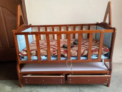 swing cum bed with mattress