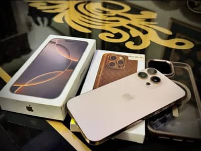 Apple iPhone 16 pro max PTA official approved with complete box