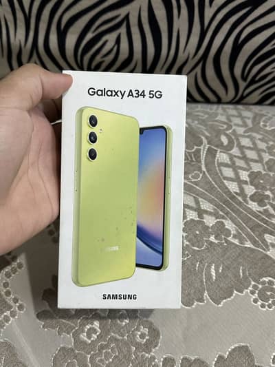 Samsung A34 5G | PTA Approved | 8/256
