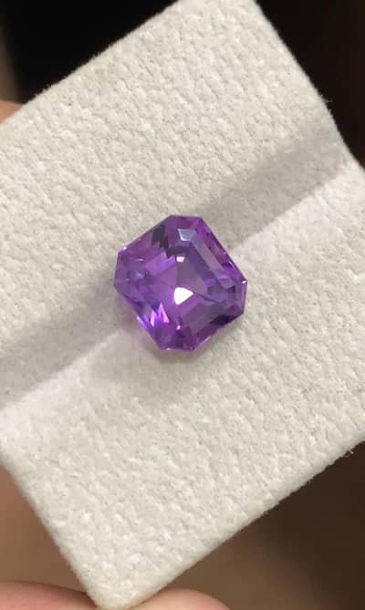 Amethyst gemstone, natural stones, jewellery, handmade rings,