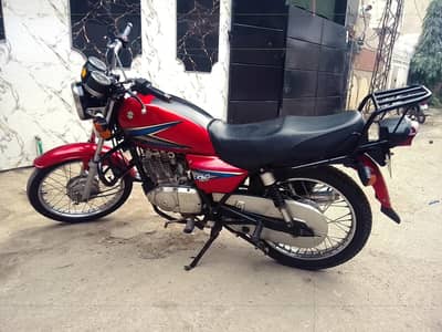 Suzuki 150-cc. Used but in A-1 condition. Best for long tour. Thanks
