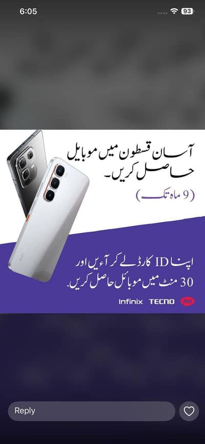 all infnix Tecno model available on easy installment