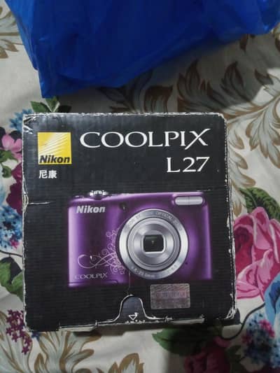 Nikon Coolpix L27 Compact Digital Camera 16.1 Megapixels
