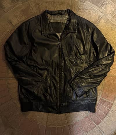Bugatti leather bomber jacket for sale