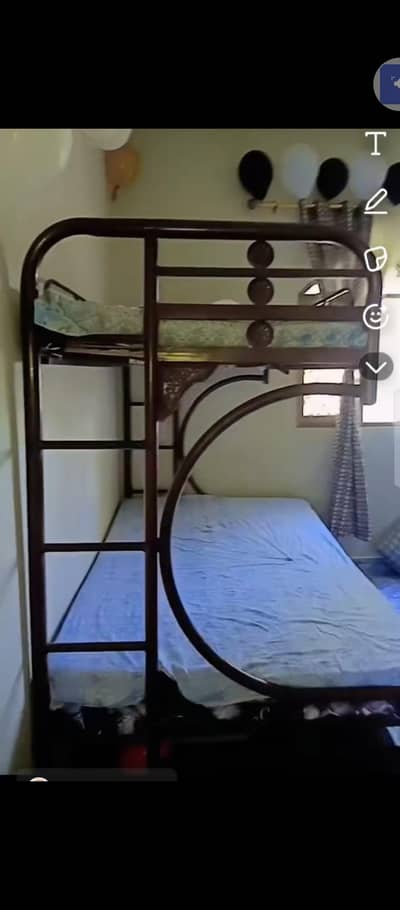 double bed kids for sale with mattress