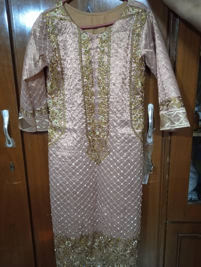 3 piece Organza ready to wear suit