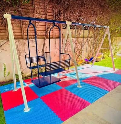 swing steel wark and fiberglass slide wark Lahore