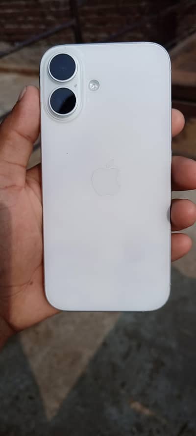 i phone 16 Jv 128GB WHITE COLLAR