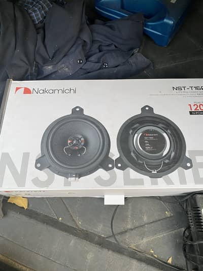 BRAND NEW NAKAMICHI SPEAKERS 120 w
