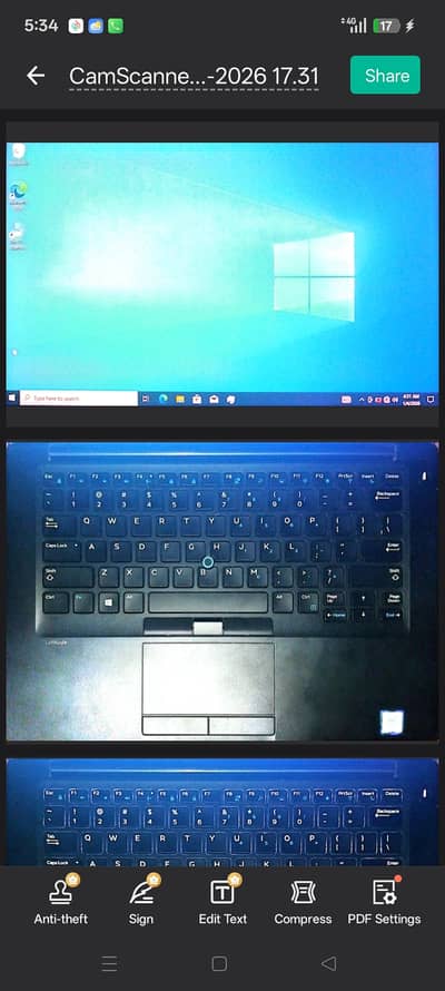 Dell Latitude Core i7 7th gen -fast and smooth performance