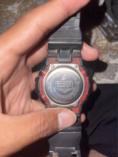 Original G shock GA-700 Black and Red with box