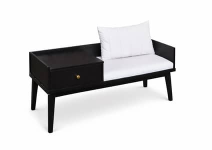 modern storage bench