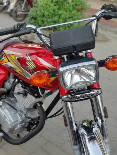 Honda -CG125cc- 25 model urgent sale