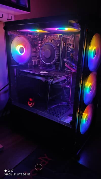 Gaming Pc Core i3 12th gen and 8gb rx580 graphics card