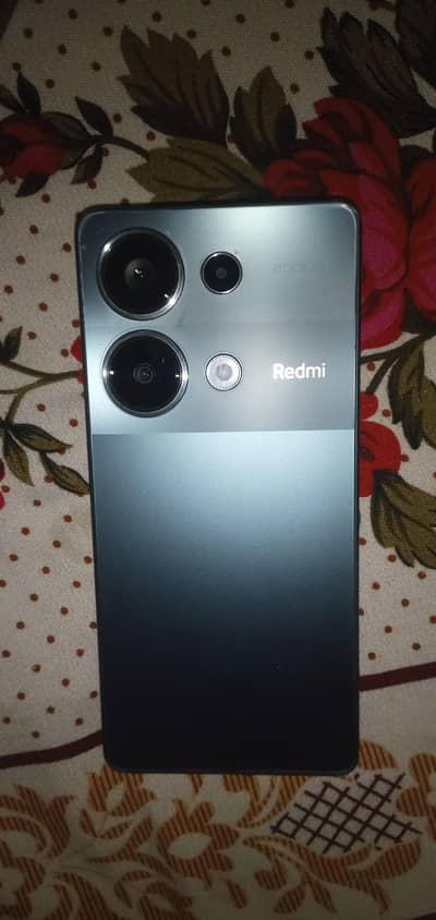 Redmi note13 pro:rem 8/256 condition10/8 only mobile. no box no charge