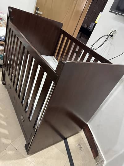 Baby cart 2.5'*4' big size cart. Full solid and unused with 8" matress