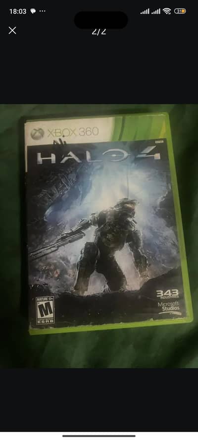 Xbox 360 games Halo 2 and 3 excellent condition 
