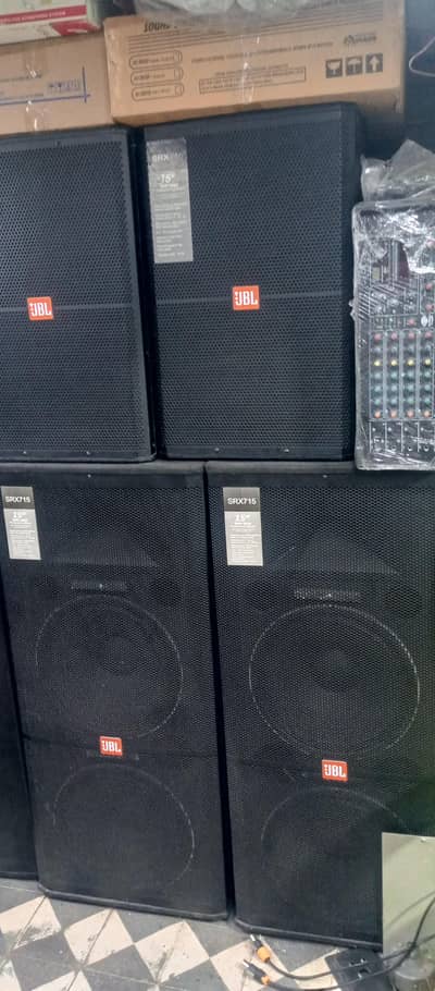 sound system speaker mixer power amp mic