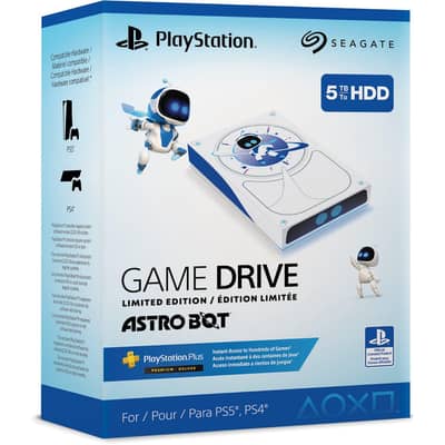 LIMITED EDITION Astro Bot Seagate 5TB