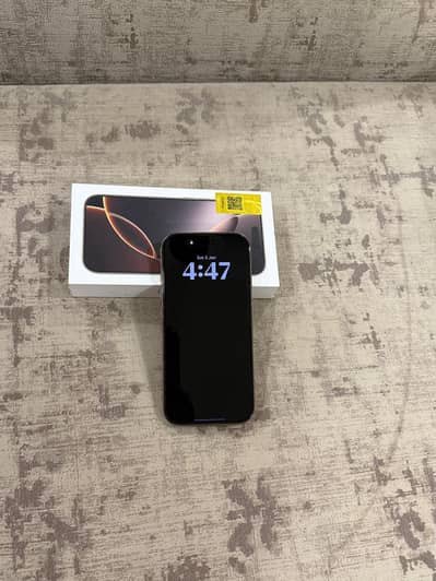 Apple iPhone 16 pro 10/10 Mint condition PTA approved