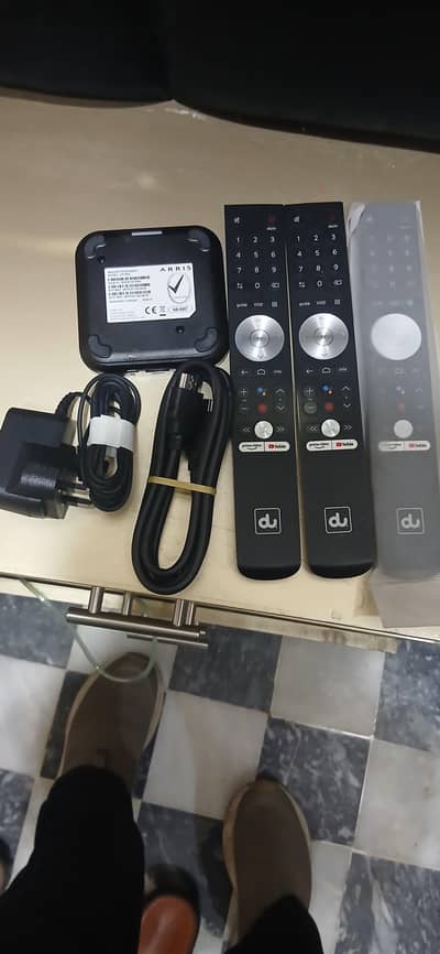 du android tv box brand new