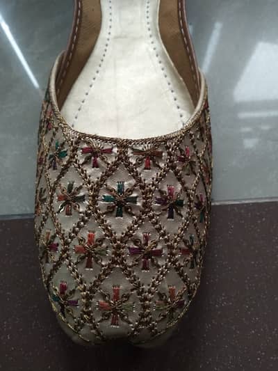 ladies khussa and BATA embroidery chappal