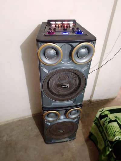XPOD SPEAKER HEAVY BASS SOUND SYSTEM