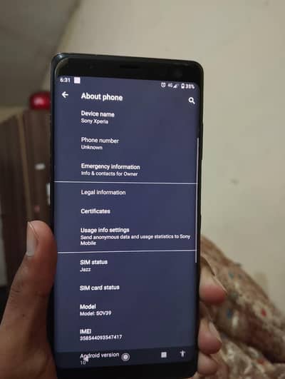Sony Xperia xz3 for Sale
