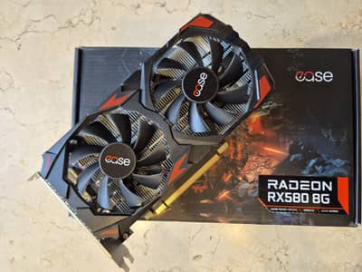 Ease RX 580 8GB GDDR5 Graphics Card | Lightly Used | In Warranty