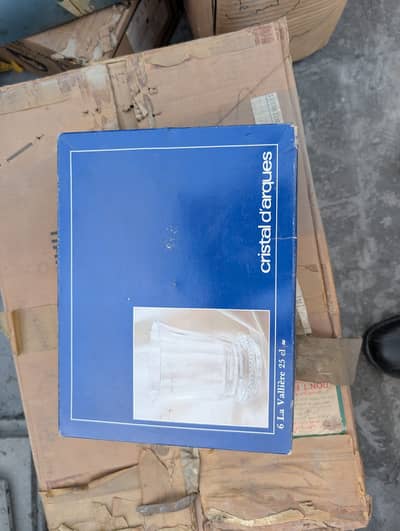 crystal de arques, Valleier 25 cl, set of 6