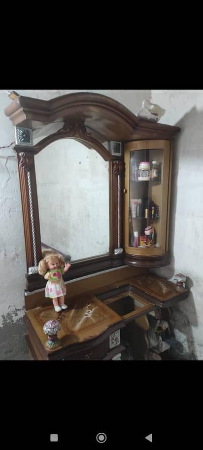 dressing or mattress