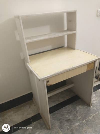 study table with book rack