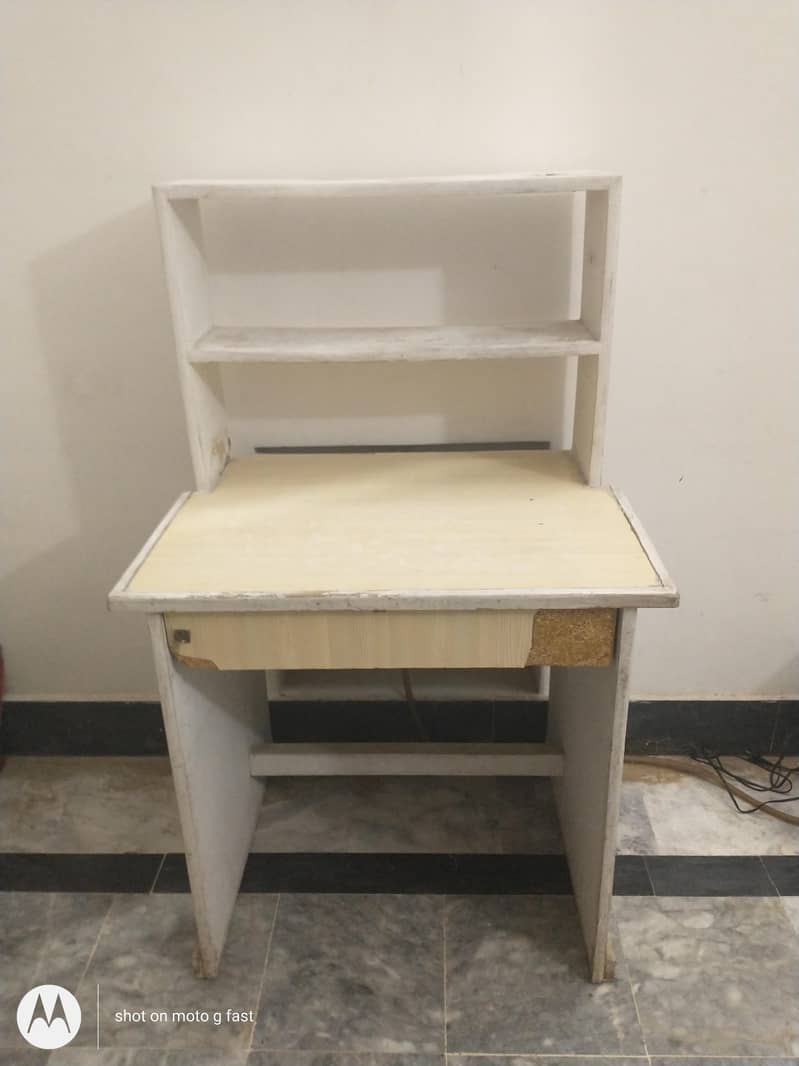 study table with book rack 2
