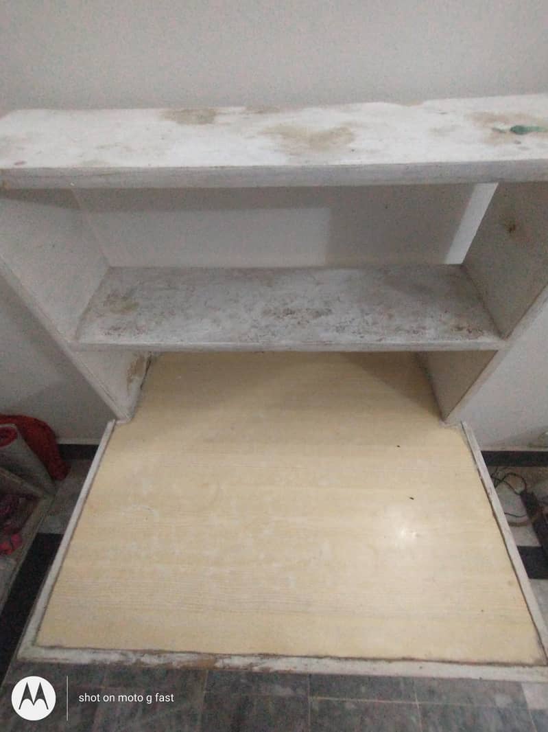 study table with book rack 3